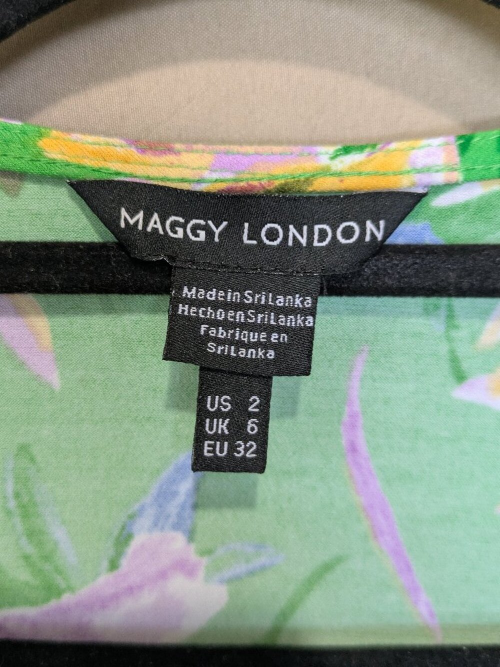 Maggie London Wrap Around Dress - Picture 4 of 8